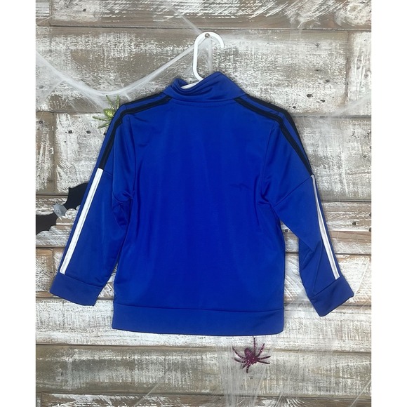 Adidas kids blue track‎ jacket 3T - Picture 2 of 5